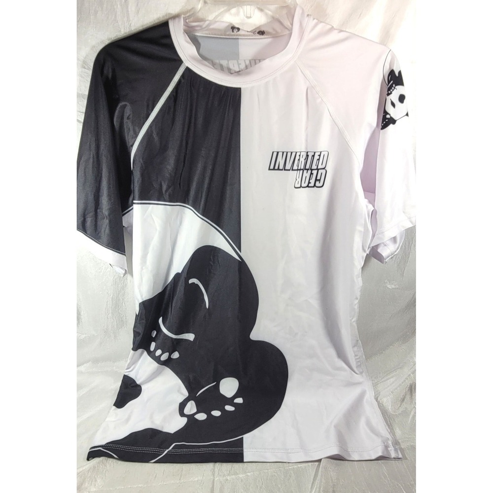 Inverted Gear Ranked Rashguard Version 6 Short Sleeve - White - XL - $55